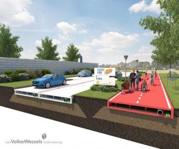 In Olanda si viaggia su strade in plastica riciclata