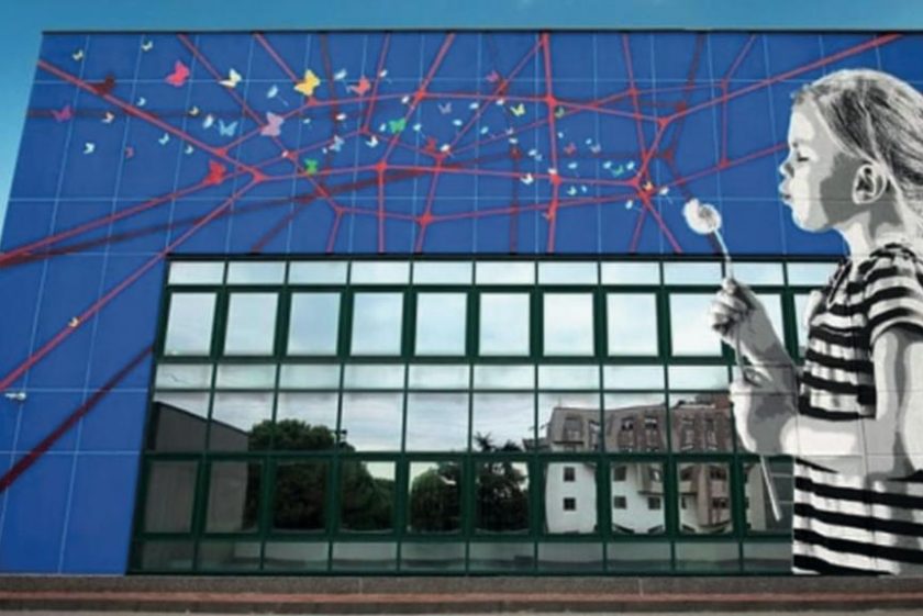 Lo smog si combatte anche con la street art